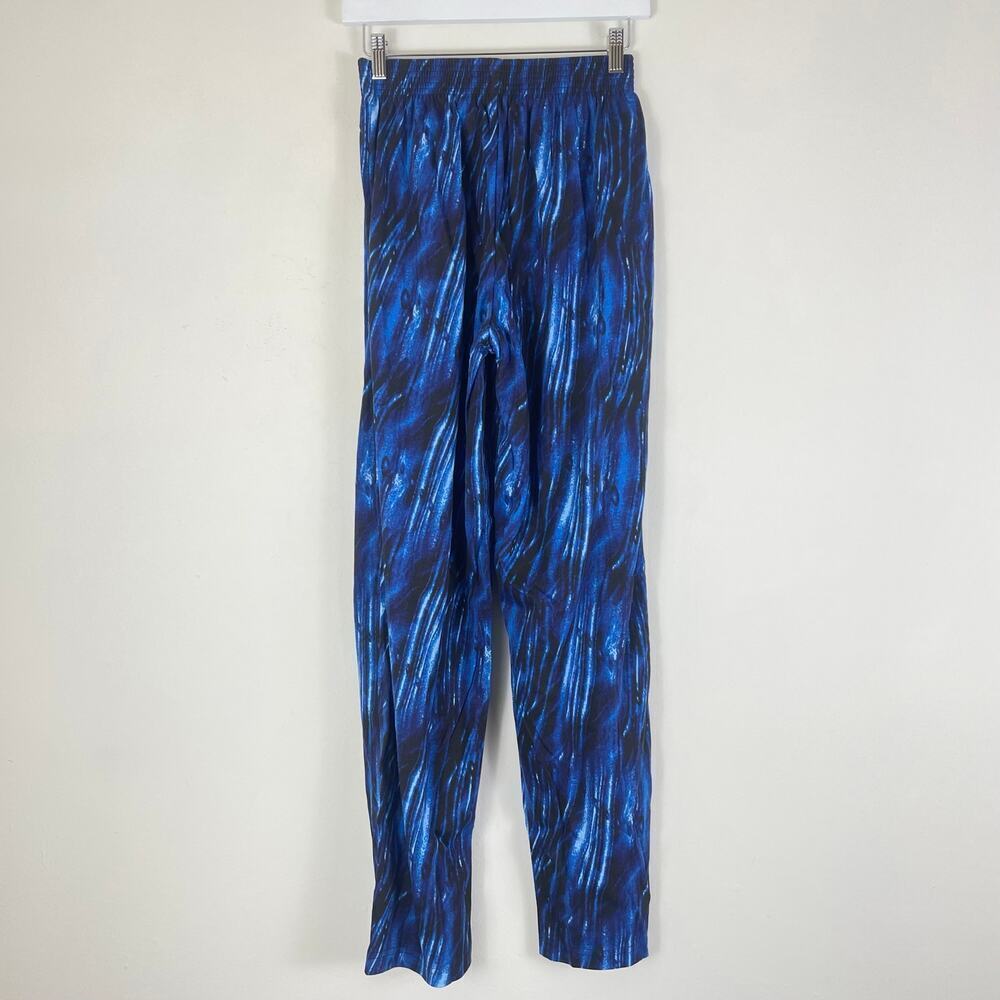NEW Crazee Wear Mens Pant Blue Tide Loose Fit Workout Gym Size SMALL - Picture 4 of 5